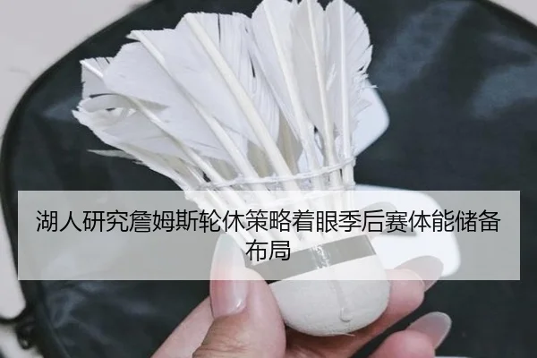 湖人研究詹姆斯轮休策略着眼季后赛体能储备布局